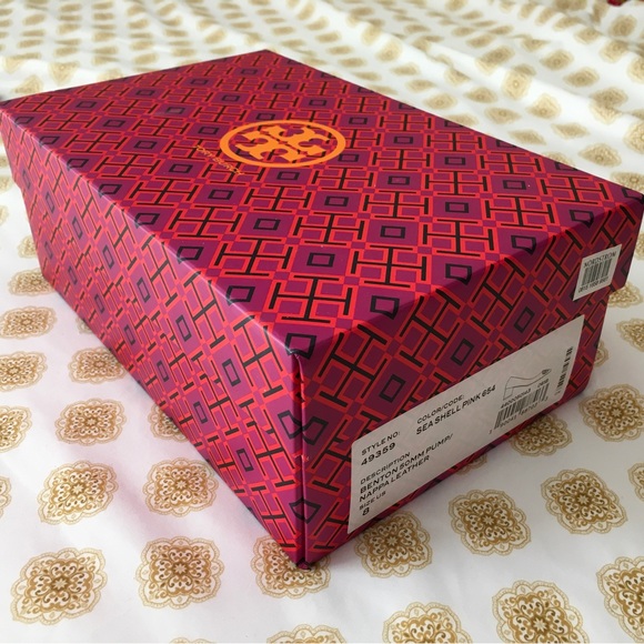 Tory Burch Pink Block Heels - Picture 3 of 9